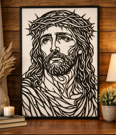 Tablou decorativ Isus 2D
